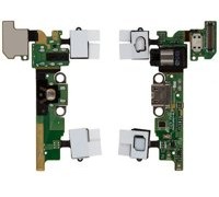 Шлейф для Samsung A300FU Galaxy A3, REV0.1, с разъемом зарядки, разъемом наушников, с кнопкой Меню (Home), сенсорными кнопками, микрофоном